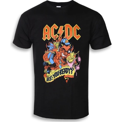 ROCK OFF тениска метална мъжки ac-dc - Готов ли си - rock off - acdcts54mb