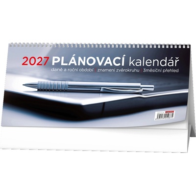 Stolní Plánovací daňový týdenní 2027