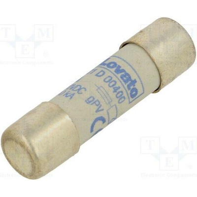 LOVATO ELECTRIC FE01D00400 Pojistka: tavná; 4A; 1kVDC; gPV; 10x38mm
