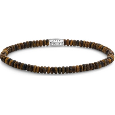 Rebel & Rose RR-40162-S-S náramek Tiger Lily Round Slices