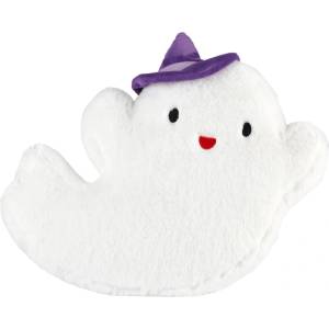 Catherine Lansfield Плюшена детска възглавница 35x35 cm Halloween Ghosts - Catherine Lansfield (DS/58972/W/3DCU/WH)
