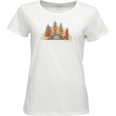 COLUMBIA Dámske Tričko s krátkym rukávom DAISY DAYS SS GRAPHIC TEE 1934592109 Biela