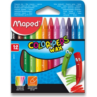 Maped Voskovky Color'Peps Wax 12 farieb
