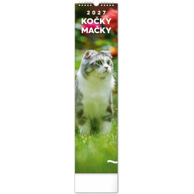 Nástěnný Kravata Kočky Mačky 2027