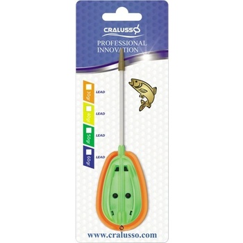 CRALUSSO KOŠÍK + PLNIACA FORMA FLUO ROCKET METHOD (1+1KS/BALENIE) ZELENÝ