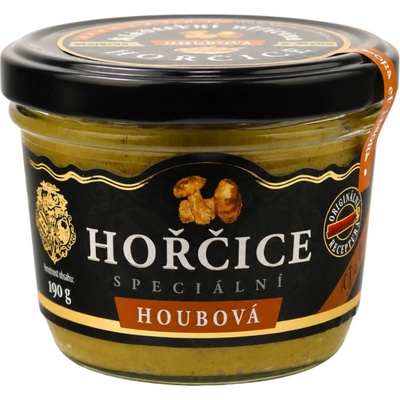 Klášterní officína Hořčice HOUBOVÁ 190 g