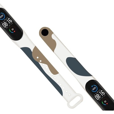 HQWear Резервна силиконова каишка Strap Moro Camo за Xiaomi Mi Band 4/Mi Band 3, Камуфлаж-12 (9145576237014)