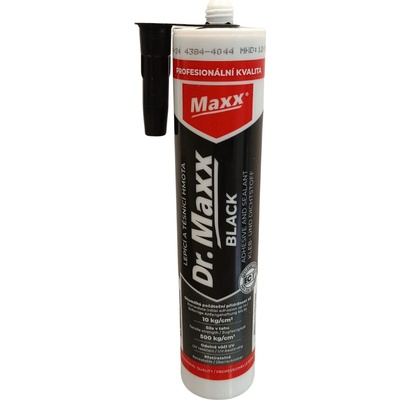 Lepidla MAXX elastický tmel hybridní, 290 ml, černý