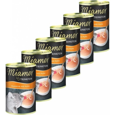 Miamor Vitaldrink nápoj pre mačky kura 6 x 135 ml