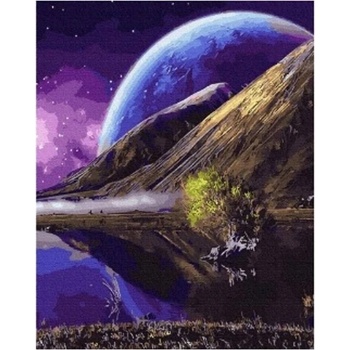 Norimpex - Puzzle Diamant painting: Planet 30x40cm - 1 - 39 piese
