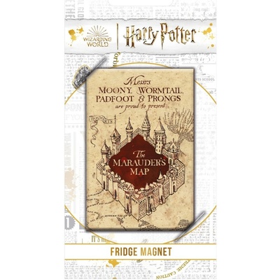 Harry Potter Záškodnícky plánik magnet