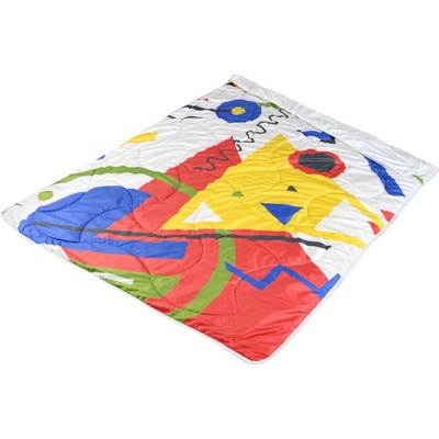 Áčko Ultra tenký paplón KANDINSKY Biela 140x200