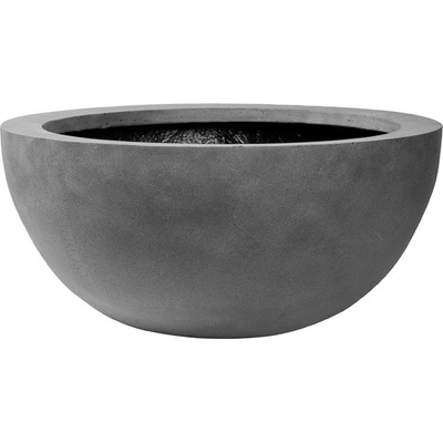 Pottery Pots květináč Vic Bowl M šedý Natural Fiberstone 50 x 23 cm