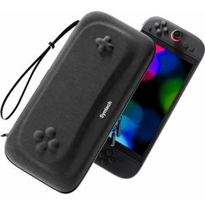 SYNTECH твърд пътен калъф с място за 10 игри за Nintendo Switch 2 (G11)