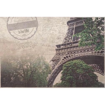 Ceduľa Paríž - Eiffel Tower