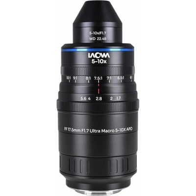 LAOWA Aksen 17,5 mm f/1,7 5-10X Ultra Macro APO - Fuji X