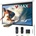 Elite Screens Електрически прожекционен екран, стена/таван, 366 x 274 cm, EliteScreens VMAX180XWV, Формат 4: 3, Trigger 12V (VMAX180XWV)