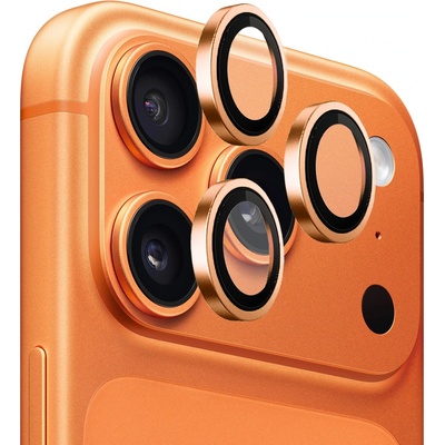 Blueo Протектор - Камера за iPhone 17 Pro / Pro Max - Blueo Metal Frame - Оранжев