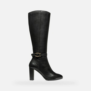 GEOX Черни дамски ботуши Geox Walk Pleasure 85 Geox | Cheren | ЖЕНИ | 35
