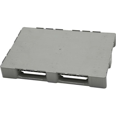 PK Group Paleta plastová šedá plná CLEAN 1200x800x155