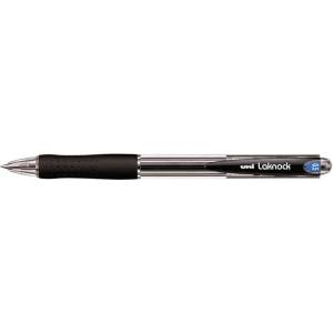 uni Химикалка, 0, 3 мм, с бутон, UNI "SN-100 Laknock", черна 733915000 (733915000)