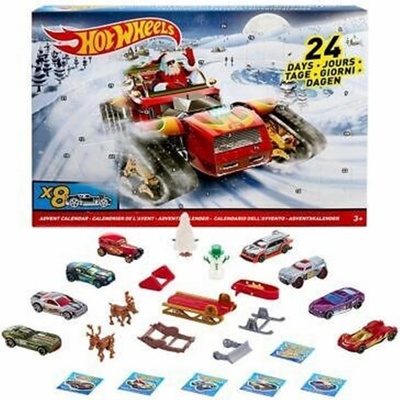 Mattel Adventní kalendář Hot Wheels 2022 – Sleviste.cz