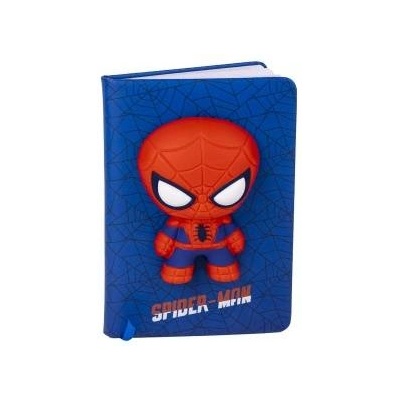 Spiderman Тетрадка Spiderman SQUISHY Син 18 x 13 x 1 cm