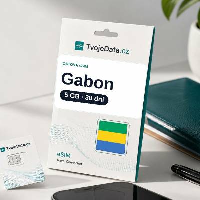 eSIM Gabon 5 GB / 29 dní - Gabon CKH434