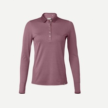 Kjus women Sofia Polo L/S rose wine melange 2020