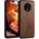 kwmobile Дървен калъф за OnePlus 7T - тъмнокафяв