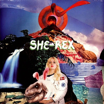 Eee Gee - She-Rex (Limited Edition) (Yellow Black Marbled Coloured) LP