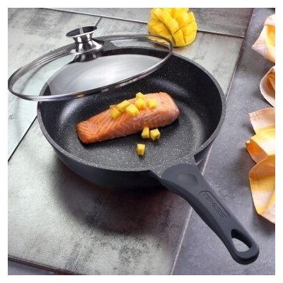 Tradiční pánev Tiross 28 cm s mramorovým povrchem