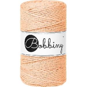 Bobbiny 3PLY Macramé Rope 3 mm 100 m Unicolor Peach Fuzz юта (TS-E089)