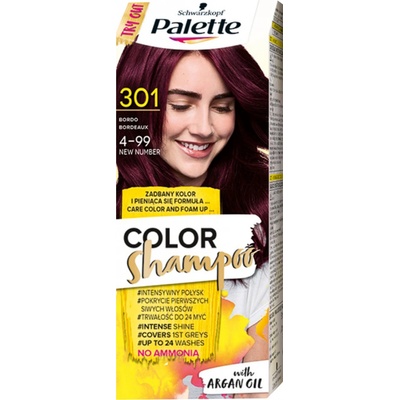 Pallete Color Shampoo Bordó 301 – Zboží Mobilmania