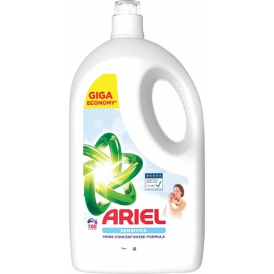 Ariel tekutý prací prostriedok Sensitive 4,5 l 100 PD