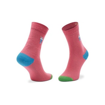 Happy Socks Vysoké dětské ponožky Růžová