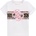 GUESS Бяла тениска за мини момиче с леопардови детайли и розово лого Guess