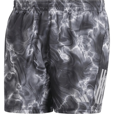 adidas OTR SHORT AOP čierna strieborná