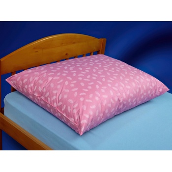 Lina Péřový polštář Peříčko modrý 10% prachového peří 40x40