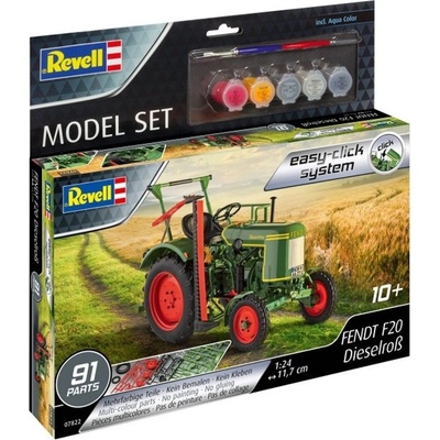 Revell Fendt F20 Dieselroß EasyClick ModelSet traktor 67822 1:24