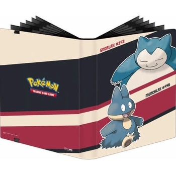 Ultra Pro Pokémon TCG Snorlax & Munchlax A4 album na 360 karet
