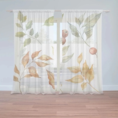 Sablio Záclony Farby jesene: 2ks 150x250cm