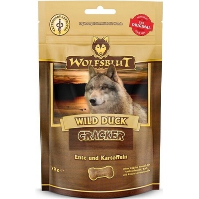 Wolfsblut Psí sušienky Wild Duck kačica a batáty 70 g
