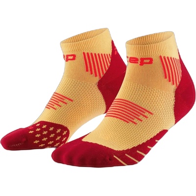 CEP Kotníkové ponožky 5.0 dámské II marigold/burgundy