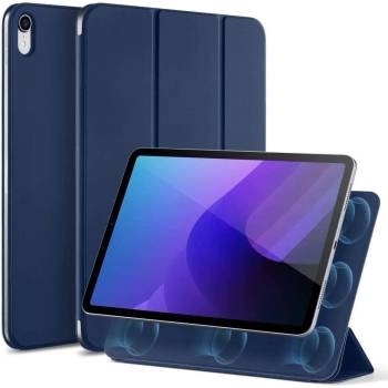 ESR Rebound Magnetic Case - магнитен полиуретанов калъф с поставка за iPad 10 (2022) (тъмносин)