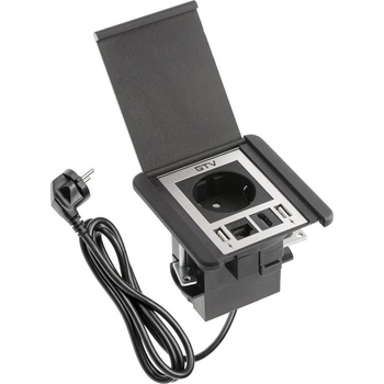 GTV 1 Plug + 2 USB 1,5 m (AE-GM1SFLI-20)