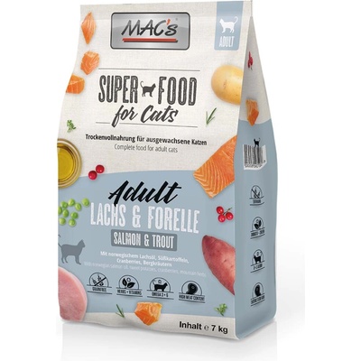 Mac's Cat Adult Losos & pstruh 2 x 7 kg