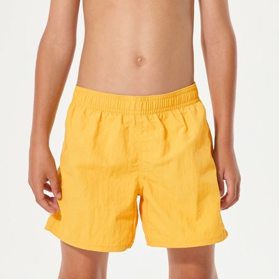 Decathlon Chlapčenské šortkové plavky Swimshort okrové