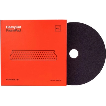 Koch Chemie Heavy Cut Foam Pad 150 x 25 mm - Полиращ диск червен (4273)