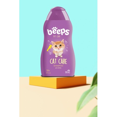Beeps Šampon pro kočky s kondicionérem 500 ml